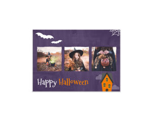 Happy Halloween Landscape Card
