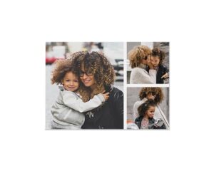 Simple Landscape Collage Flat Card