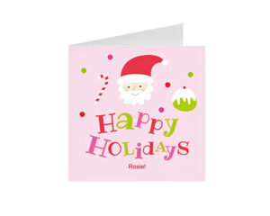 Happy Holidays Square Card