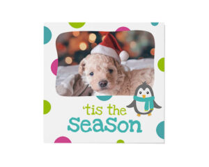 Tis The Season Square Flat Card