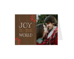 Joy To The World Landscape Card