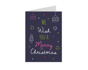 Merry Christmas Portrait Card